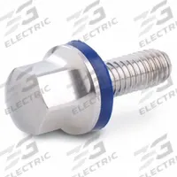 Hygienic Hex Head Screws: Stainless Steel, Fully Threaded, M4, 10 mm Fastener Lg, Grade 316L (MPN 1580-M4-10-MT-H). Key specifications — Brand: JW WINCO; Washer Type: FDA-Approved Pre-Mounted Sealing.