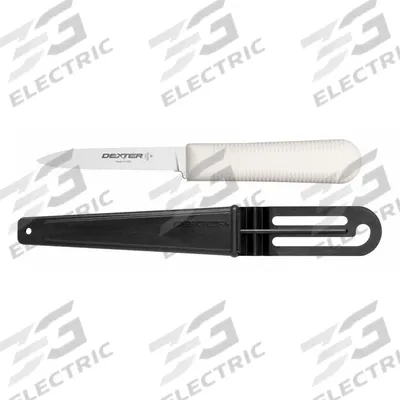 DEXTER RUSSELL Seafood Knife: Honed, 7 1/2 in Overall Lg, Steel Blade - Seafood Knives