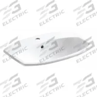 KOHLER Bathroom Sink: White, Vitreous China, 20 3/4 in Overall Lg, 17 7/8 in Overall Wd, Single Hole (MPN K-2351-1-0). Key specifications — Brand: KOHLER; Color: White; Sink Material: Vitreous China.