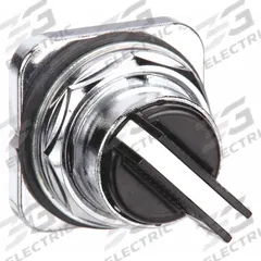 SIEMENS Short-Handled Selector Switch: 30 mm Panel Mount Size, 3 Positions, B Cam, Series Class 52 (MPN 52SA2BAB). Key specifications — Action: Maintained/Maintained/Maintained; Cam: B; Brand: SIEMENS.
