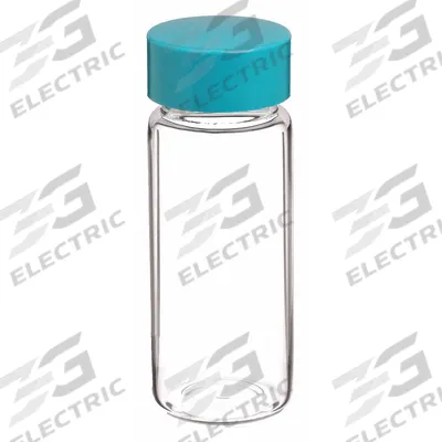 QORPAK Vial: 40 mL, Includes Closure, Thermoset, 29.25 mm Body Dia, Square, Colorless - Glass Sample Vials