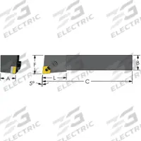 ULTRA-DEX USA Indexable Turning and Profiling Tool Holder: MCLNL 12-4B (MPN 974-000-065). Key specifications — attr257703: MCLNL 12-4B.
