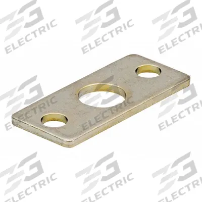 SMC Foot Bracket: Flange Mount Type, Fits 10 mm Bore Dia - Flange Plates