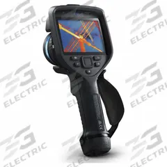 FLIR Infrared Camera: 14° x 10°/24° x 18°, SD Card/USB/Wireless, 640 x 480, Exx-Series (MPN FLIR E96 DFOV 14 + 24). Key specifications — Focus Method: Auto; Manufacturer Part Number: FLIR E96 DFOV 14 + 24; Brand: FLIR; Field of View: 24° x 18°; Intrinsic Safety: Not Specified Intrinsically Safe; Lens Angles Included: 14°, 24°.