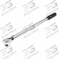 TEKTON Micrometer Torque Wrench: Foot-Pound, 1/2 in Drive Size, 40 ft-lb to 300 ft-lb (MPN TRQ52403). Key specifications — attr424280: Not Tether Capable; attr310060: Yes; attr310057: 40 ft-lb to 300 ft-lb; attr324948: TEKTON.