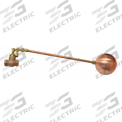 APPROVED VENDOR Float Valve Assembly: For Water Media, Straight Valve Body, Cylindrical - General Service Float Valve Assemblies