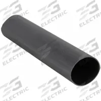 3M Heat Shrink Tubing: 2 in I.D. Before Shrinking, 0.07 in I.D. After Shrinking, 9 in Lg, 3:1, 10 PK (MPN ITCSN-2000-9"-BLACK-10 PCS). Key specifications — Color: Black; Brand: 3M.