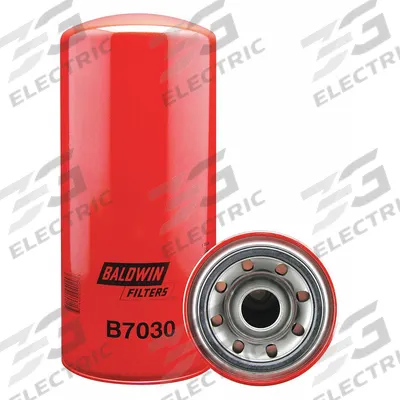 BALDWIN FILTERS Oil Filter: B7030, M36 x 1.50 Thread Size, 12 1/8 in Overall Ht, Oil - Spin-On Oil Filters