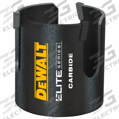 DEWALT Hole Saw: 2 3/4 in Saw Dia., 2 7/16 in Max. Cutting Dp, 5/8"-18 Thread Size - Wood-Cutting Hole Cutters without Arbor