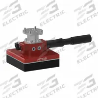PIAB Foam Gripper: Kenos FlexiGrip, 120 mm Square Pad, 24 mm Pad Ht, EPDM, 6 mm Inlet, Foam Pad (MPN KFG.120.120.N241.FR08.S1.32-2.50). Key specifications — attr1015376: KFG.120.120.N241.FR08.S1.32-2.50; attr1015388: EPDM; attr1257360: (4) G1/4"; attr1252040: 120 mm Square; attr1257359: 6 mm; attr1252041: Plug & Play Cap for UR Robots & ISO-9409-1-50-4-M6 Mounting Interface.