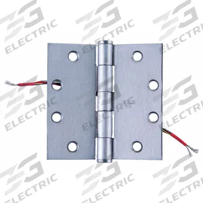 STANLEY SECURITY Electrified Hinge: Steel, 4 1/2 in Leaf Ht - Electrified Butt Hinges