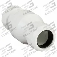 DAYTON Swing Check Valve: Swing, Inline Valve Body, 2 in Pipe Size, Compression x Compression, PVC (MPN 4RG89). Key specifications — Brand: DAYTON.
