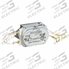 INTERMATIC Replacement Motor: Compatible with Series T100, 125V AC (MPN WG1570). Key specifications — Manufacturer Part Number: WG1570; Brand: INTERMATIC; Compatible with Manufacturer Model Number: T170; Compatible with Series: T100; Product Type: Replacement Motor; AC Voltage Rating: 125V AC.
