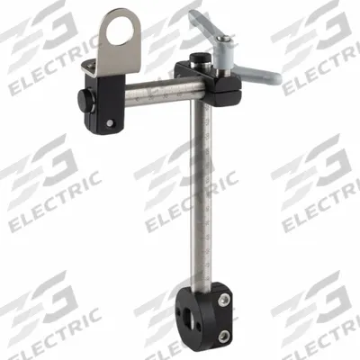 OTTO GANTER Sensor Mount Kit with Handles: M12 Bracket Hole Size, 200 mm Tube Lg - Ruland Sensor Mounting Kits