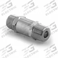 HAM-LET Check Valve: Poppet, Inline Valve Body, 1/2 in Pipe Size, MNPT x MNPT, 316 Stainless Steel (MPN H-480-SS-N-1/2"-5 PSI). Key specifications — Brand: HAM-LET; Seat Material: 316 Stainless Steel.