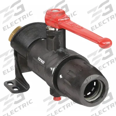 TRANSAIR Push-Fit Elbow Fitting: 1 in OD x 1/2 in Pipe Size, Push-to-Connect x NPT - Polyamide Tube Fittings for Compressed Air Systems