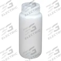 APPROVED VENDOR Sampling Bottle: HDPE, 500 mL, 16.9 fl oz, Closure Included, Natural, 53-415 mm (MPN 3UUK6). Key specifications — Brand: APPROVED VENDOR; Graduated: No; Body Color: Natural.