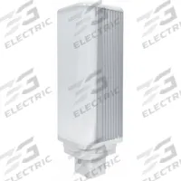 GE LAMPS Compact LED Bulb: Type A, 2-Pin (G24d-3), T14, LED, 3000K, 1,000 lm Light Output (MPN LED11G24d-H/830). Key specifications — Brand: GE LAMPS; Bulb Designation: LED11G24d-H/830; Dimmable: No; Color Temperature: 3000K.