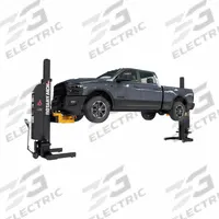 ROTARY LIFT Vehicle Lift System: Forked Mobile Column Lift, Electric/Hydraulic, 15 ton Load Capacity (MPN MCHM214U100BKYL). Key specifications — Jack Type: Forked Mobile Column Lift; Frame Material: Steel; Lifting Actuator: Wireless; Power Source: Electric/Hydraulic; Brand: ROTARY LIFT.