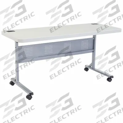 NATIONAL PUBLIC SEATING Seminar/Training Table: Gray, 29 1/2 in, 60 in Table Lg - Standard Seminar & Training Tables