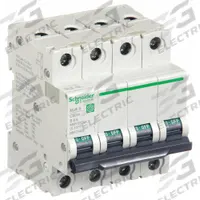 SCHNEIDER ELECTRIC IEC Supplementary Protector: 6 A Amps, 14kA at 240V AC, Screw Clamp, B (MPN M9F21406). Key specifications — Series: C60SP; DC Voltage Rating: Not Rated; Max. AIR Rating: 14kA at 240V AC; Terminal Connection: Screw Clamp; Brand: SCHNEIDER.