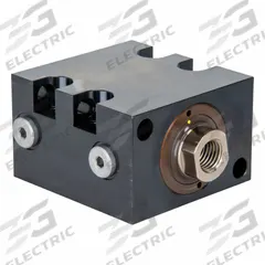 ENERPAC Block Hydraulic Cylinder: Double Acting, 38,900 lbf Nominal Capacity, 49/50 in Stroke Lg (MPN CDB180252). Key specifications — attr95641: Double Acting; attr95644: 4.74 sq in (Retract); 7.8 sq in (Advance); attr98894: ENERPAC; attr1099770: Vertical.