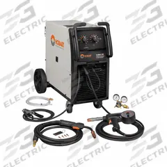 HOBART MIG Welder: IronMan 240, MIG/Aluminum Pack (MPN 500574001). Key specifications — Input Voltage (Nominal) (Merch - Table Column, Filters): 240V; Max. Wire Diameter: 0.045 in (Solid).