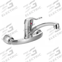MOEN Low Arc Kitchen Faucet: M-Dura, Brass, Widespread, Wall, 2 Mounting Holes, 1.5 gpm Flow Rate (MPN 8713). Key specifications — Series: M-Dura; Brand: MOEN.