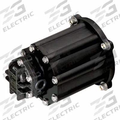 PULSAFEEDER Rotary Gear Pump Head: Magnetic Drive, PVDF, 3/8" FNPT, PTFE, Aluminum Ceramic - Mag-Drive Gear Pump Heads