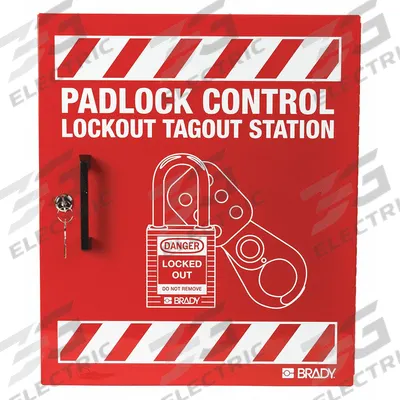 CONDOR Lockout Station: Gen, Lockout Station, No Padlocks, Lockout Station - Unfilled Lockout Stations