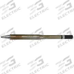 HAKKO Soldering Tip: T22 Series, Chisel, 1.6 mm W, 12 mm Lg (MPN T22-D16). Key specifications — Brand: HAKKO; Compatible Handpiece Manufacturer Model Number: FM-2031; Manufacturer Part Number: T22-D16.