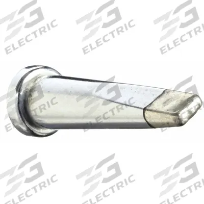 WELLER Soldering Tip: LT Series, Chisel, 3.2 mm W - LT Series Soldering Tips