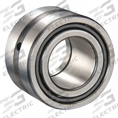 INA Combination Bearing: 12 mm Bore Dia, NKIB5901, Plastic, 24 mm Axial Bearing Outside Dia - Combination Needle Roller & Angular Contact Ball Bearings