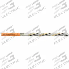 CHAINFLEX Servo Motor Cable: Orange, PUR Jacket, 1,000 V Volt (MPN CF280ULH204154). Key specifications — Conductor Grouping: (4) 16 AWG/Shielded Twisted Pair 18 AWG/Shielded Twisted Three Pair 17 AWG; Includes Ground: Yes; Overall Length: Order by the Foot; Minimum Bend Radius Factor - Fixed: 5 x OD; Minimum Bend Radius Factor - Flexible: 8 x OD; Brand: CHAINFLEX.