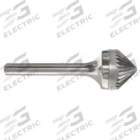 APPROVED VENDOR Carbide Bur: 90° Cone, SK-6, Single Cut, 5/8" x 5/16" Head, 1/4" Shank (MPN 310-001175). Key specifications — Brand: APPROVED VENDOR; Trade Number: SK-6.