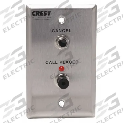 CREST HEALTHCARE SUPPLY Patient Station: Compatible with Single Patient Station - Call Stations