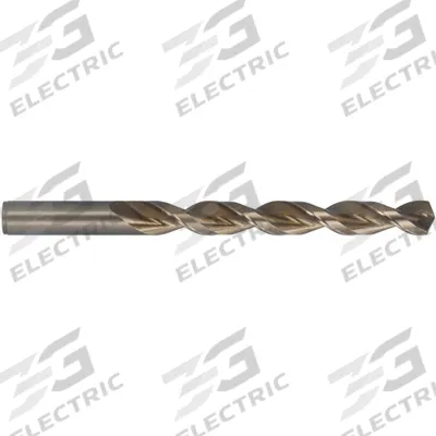 CLEVELAND Jobber Length Drill Bit: Letter H, 135° Split Point, Straw/Bronze Cobalt - Cobalt Jobber-Length Drill Bits for Deep Hole-Drilling