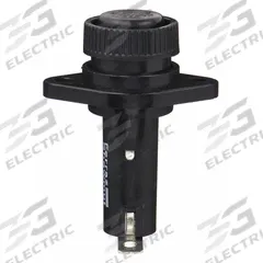 MERSEN Panel Mount Fuse Holder: For Fuse Size 13/32 in x 1 1/2 in, 1 Pole, 30 A Max, 600 V AC (MPN GPM-S). Key specifications — Fuse Holder Termination Type: 1/4 in Quick Connect; Fuse Holder Cap Style: Screw Knob; Brand: MERSEN.