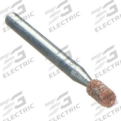 NORTON Vitrified Mounted Point: 1/8 in Dia, Aluminum Oxide, 60 Grit - General Purpose Mounted Points for Carbon Steel