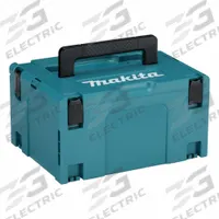 MAKITA Tool Case: 15 1/2 in W 5/16 in D 8 1/2 in H, Plastic, Teal, Hinged Lid, 0 Compartments (MPN 197212-5). Key specifications — attr1116905: Teal; attr1116917: Hinged; attr1116946: MAKITA; attr1116904: Latch.