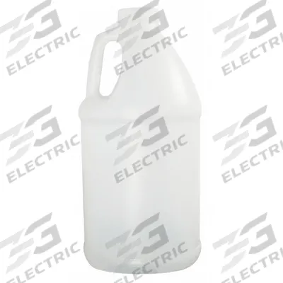 APPROVED VENDOR Jug: 3.84 L Capacity - mL, 38-400 mm Screw Closure Size, Screw On Cap - Round Jugs