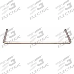 MONROE PMP Pull Handle: Threaded Holes, Stainless Steel, Silver, #6-32 Screw Size, 0.25 in (MPN PH-0130). Key specifications — Brand: MONROE PMP; Projection Type: Non-Recessed; Material: Stainless Steel; Finish: Dull; Color: Silver; Folding Type: Fixed; Mounting Type: Threaded Holes; Screw Size: #6-32.