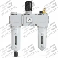 NUMATICS Filter/Regulator/Lubricator Assembly: 1/4 in NPT, 2,020 lpm, 10 bar Max Op Pressure, Mist (MPN A652A0000019365). Key specifications — attr109588: 652; attr109546: Manual - Semi-automatic Drain; attr109524: NUMATICS.