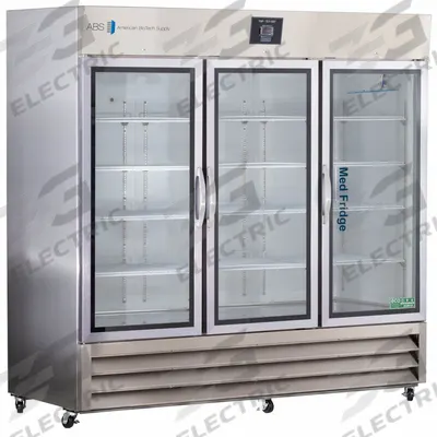 AMERICAN BIOTECH SUPPLY Pharmacy Refrigerator: 72 cu ft, Upright, 2°C to 7°C - Pharmacy & Vaccine Refrigerators