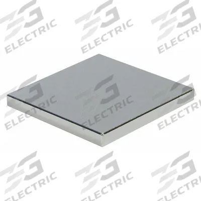 MAG-MATE Rare Earth Magnet: Neodymium, 0.125 in Thick, 1 1/2 in Overall Wd, 1 1/2 in Overall Lg - Block Rare Earth Magnet