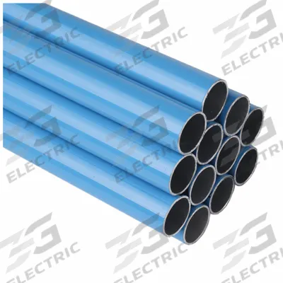 FASTPIPE Compressed air aluminum pipe: Seamless, 6063 Aluminum, 1 in Outside Dia - Compressed Air System Aluminum Tubing