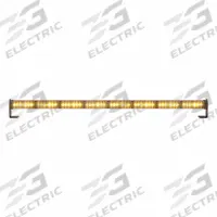 ECCO Warning Light: Combo Warning and Directional Light, Amber/White, 1 13/16 in Overall Wd, LED (MPN ED3180AW). Key specifications — Operating Voltage: 12-24V; Number of Flash Patterns: 23; Includes: Light / Mounting Hardware; Electrical Connection: 18 AWG Wires; Mount Type: Bracket; Brand: ECCO; Shape: Rectangular; Lighting SAE Class Rating: SAE Class 1.