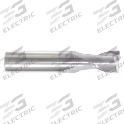 APPROVED VENDOR Square End Mill: Carbide, TiCN Coated, 2 Flute, 5/16" Mill Dia, 1/2" LOC - General Purpose Carbide Square End Mills