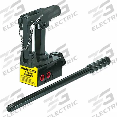 SIMPLEX Hand Pump: 1 Stages, Single Acting - Hand Pumps for Hydraulic Fluids