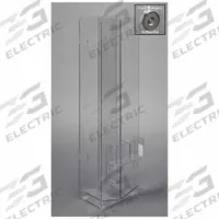 Cryo Box Holder: 8 1/4 in Overall Wd, 30 in Overall Ht, 5 3/8 in Overall Lg, PETG, Clear, (28) Boxes (MPN CRYO28-M). Key specifications — Material: PETG; Mounting Location: Wall; Color: Clear; Product Type: Cryo Box Holder; Total Holding Capacity: (28) Boxes; Brand: POLTEX.